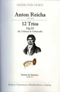 Vorderes Coverbild 12 Trios op.93