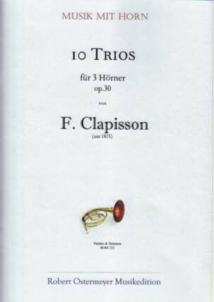 Vorderes Coverbild 10 Trios op.30