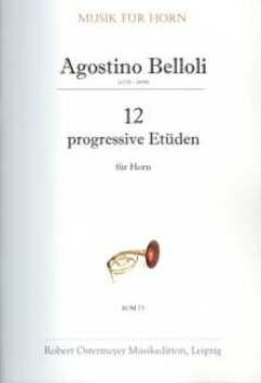 Vorderes Coverbild 12 progressive Etüden