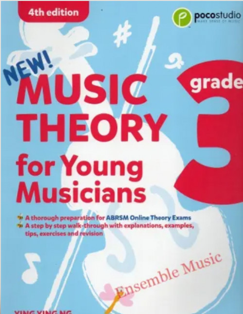 Vorderes Coverbild Music Theory for Young Musicians Grade 3