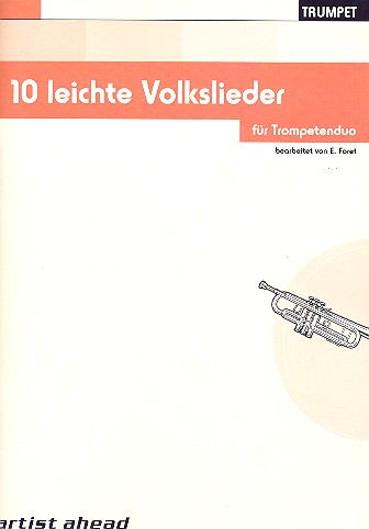 Vorderes Coverbild 10 leichte Volkslieder