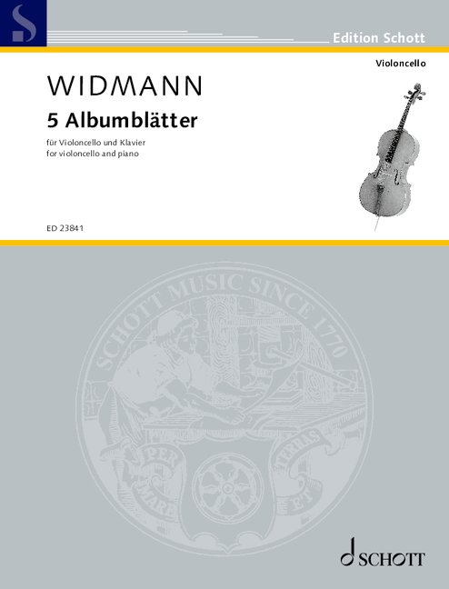 Vorderes Coverbild 5 Albumblätter