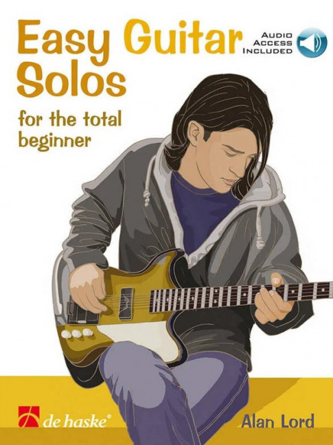 Vorderes Coverbild Easy Guitar Solos (+Online Audio)