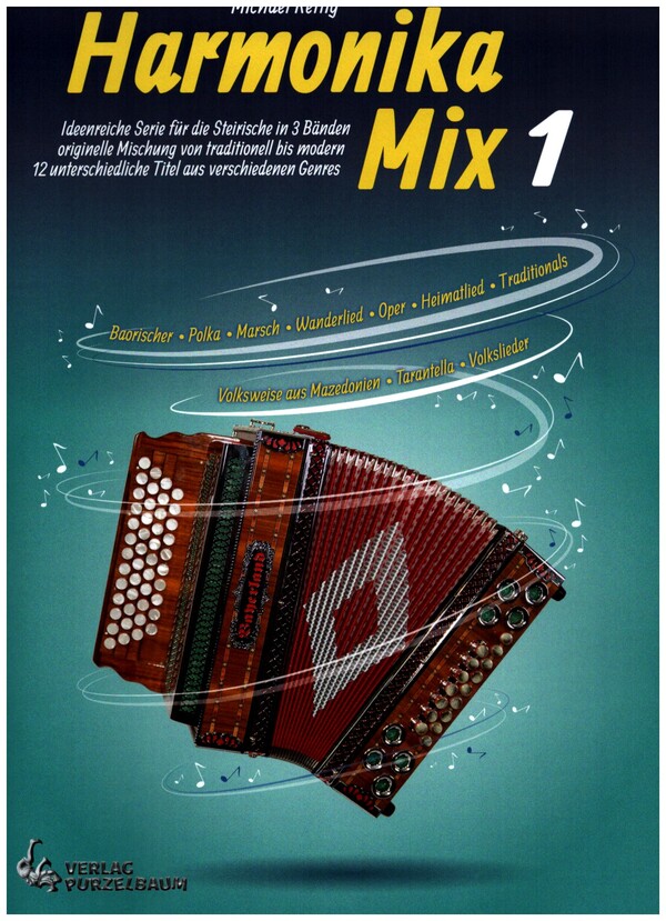 Vorderes Coverbild Harmonika Mix Band 1