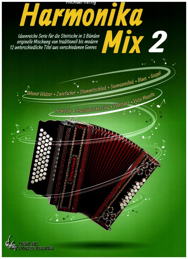 Vorderes Coverbild Harmonika Mix Band 2
