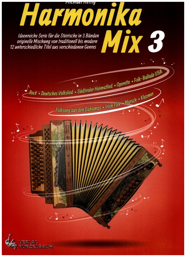 Vorderes Coverbild Harmonika Mix Band 3