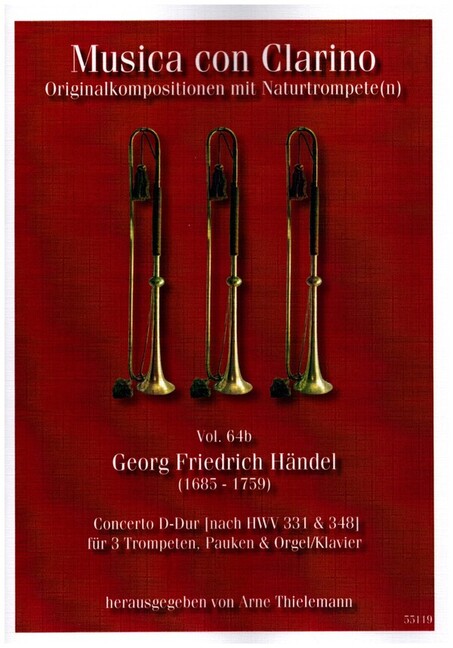 Vorderes Coverbild Concerto D-Dur (nach HWV331 und 348)