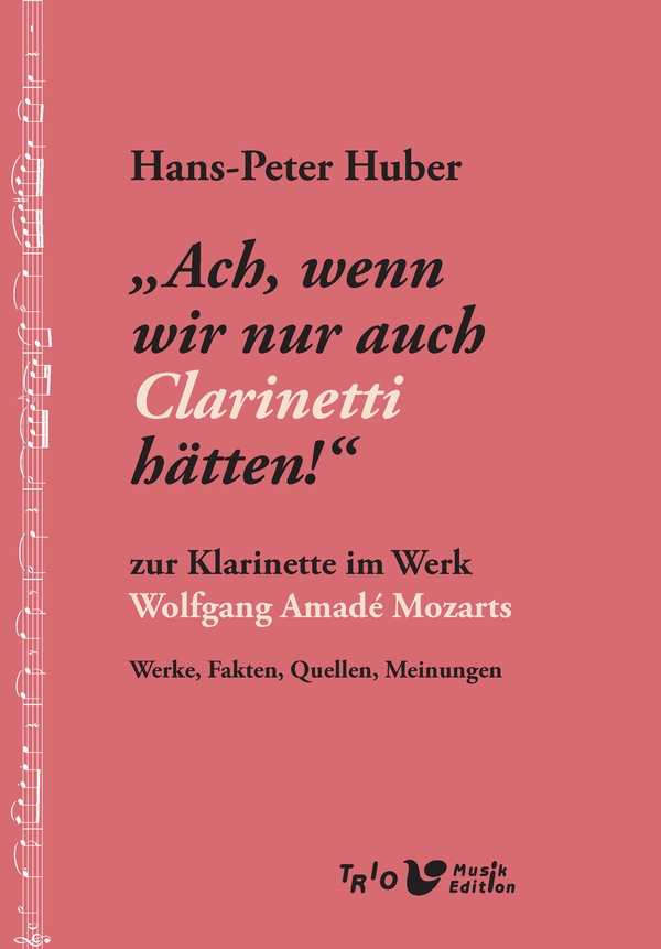 Vorderes Coverbild 'Ach, wenn wir nur auch Clarinetti hätten!'