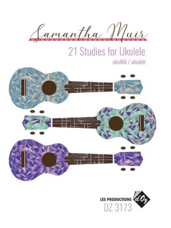 Vorderes Coverbild 21 Studies for Ukulele