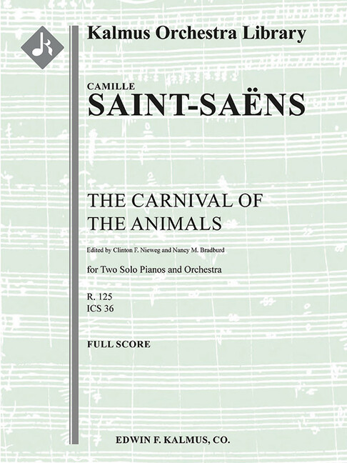 Vorderes Coverbild The Carnival of the Animals  