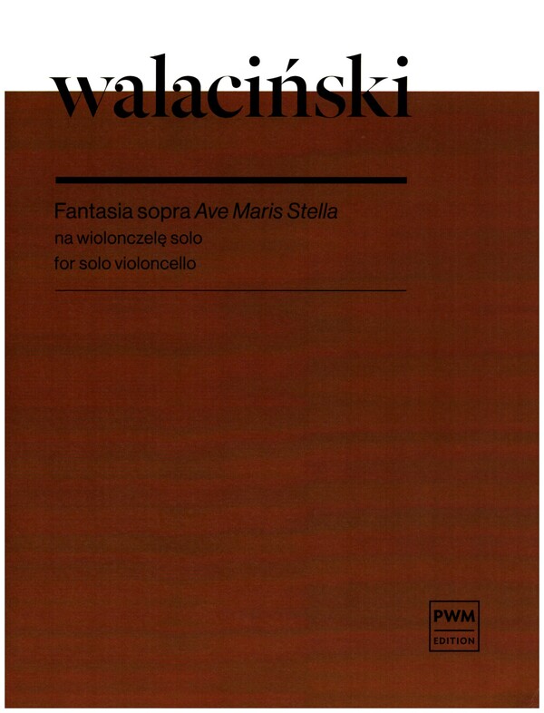 Vorderes Coverbild Fantasia sopra "Ave Maris Stella"