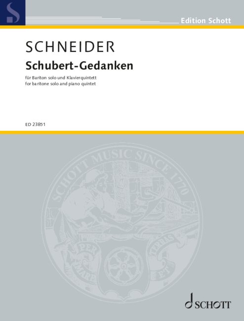 Vorderes Coverbild Schubert-Gedanken
