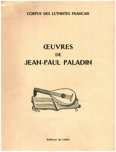 Vorderes Coverbild Oeuvres de Jean-Paul Paladin