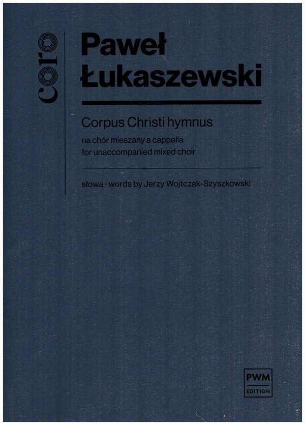 Vorderes Coverbild Corpus Christi hymnus