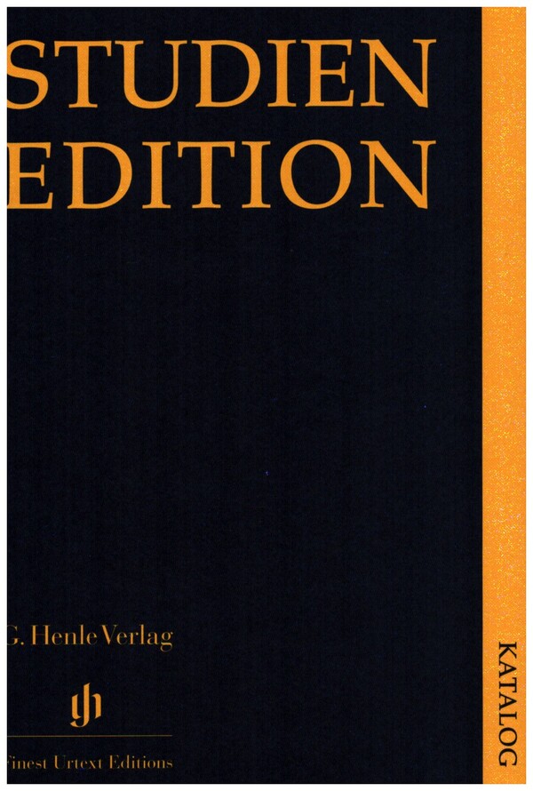 Vorderes Coverbild Katalog Studien Edition