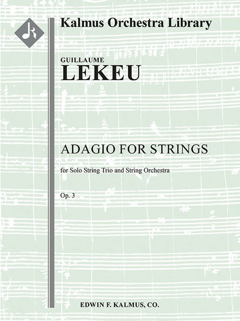 Vorderes Coverbild Adagio for Strings op.3