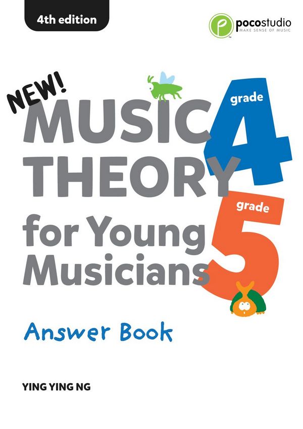 Vorderes Coverbild Music Theory for Young Musicians  Answer Book 4ED G4-5