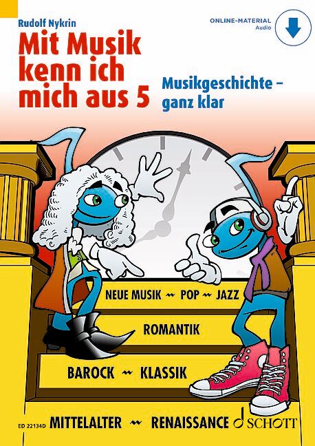 Vorderes Coverbild Mit Musik kenn ich mich aus Band 5 (+Online-Audio)