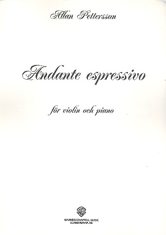 Vorderes Coverbild Andante espressivo