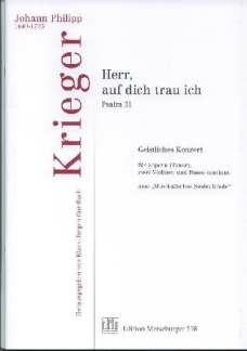 Vorderes Coverbild Herr auf dich trau ich