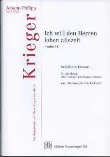 Vorderes Coverbild Ich will den Herren loben allezeit