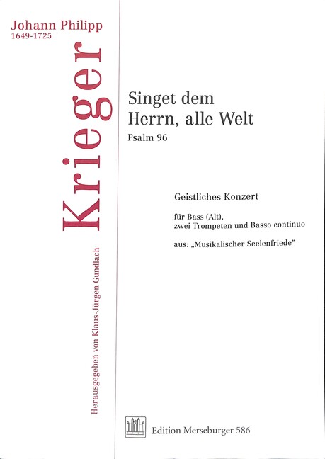 Vorderes Coverbild Singet dem Herrn alle Welt