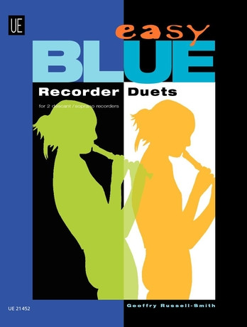 Vorderes Coverbild Easy blue Recorder Duets