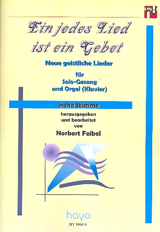 Vorderes Coverbild Ein jedes Lied ist ein Gebet für Gesang