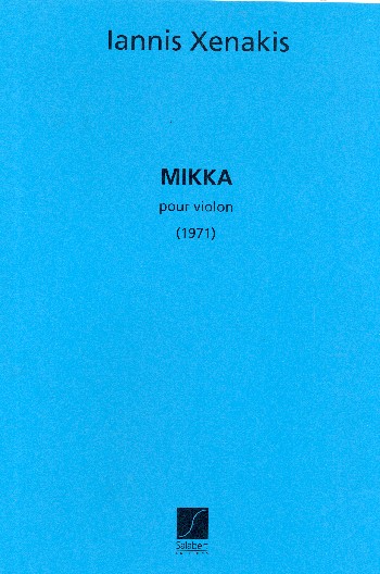 Vorderes Coverbild Mikka