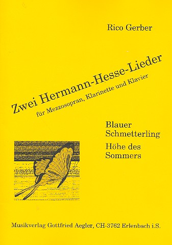 Vorderes Coverbild 2 Lieder für Mezzosopran,