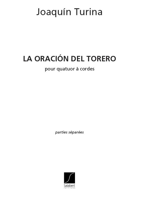 Vorderes Coverbild La oración del torero