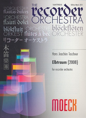 Vorderes Coverbild Elbtraum for recorder orchestra