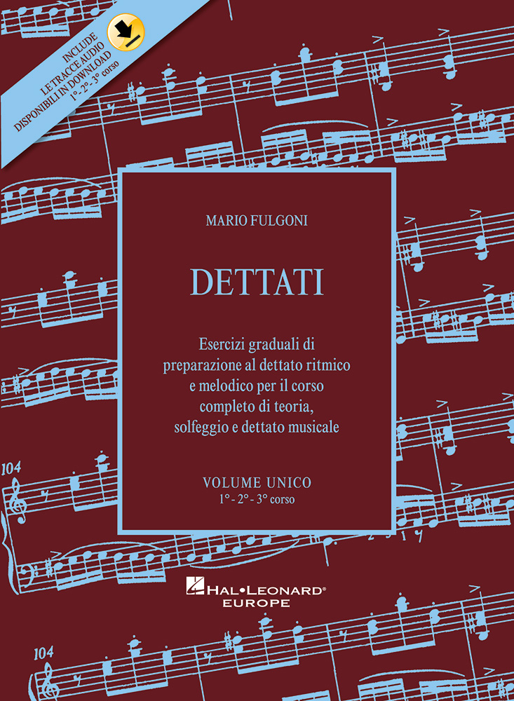 Vorderes Coverbild Dettati - Volume unico, 1°-2°-3° corso