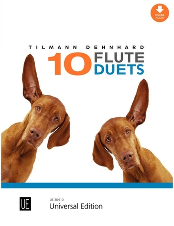 Vorderes Coverbild 10 Flute Duets  (Online-Audio)