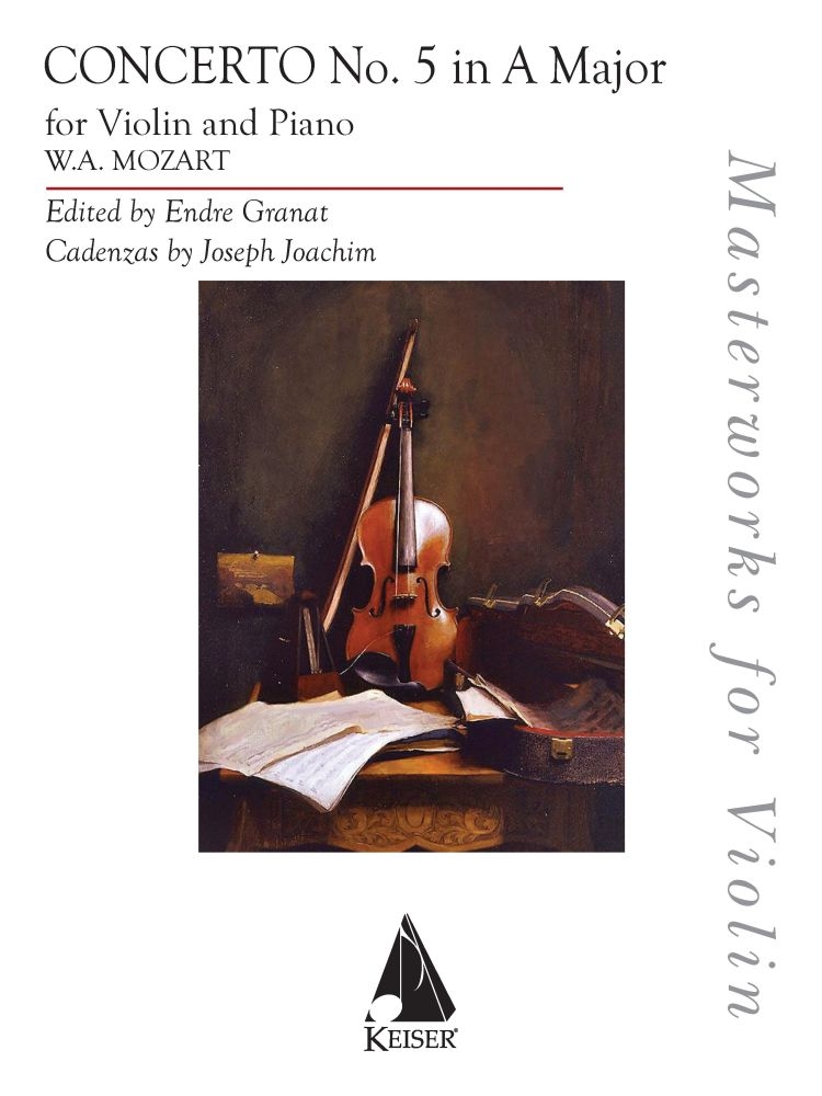 Vorderes Coverbild Concerto No. 5 in A Major, KV 219