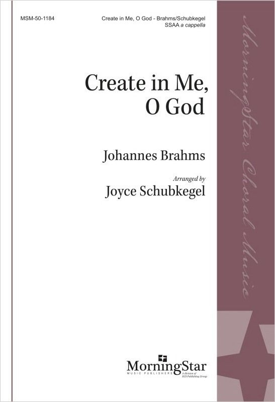 Vorderes Coverbild Create in Me, O God