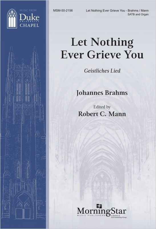Vorderes Coverbild Let Nothing Ever Grieve You