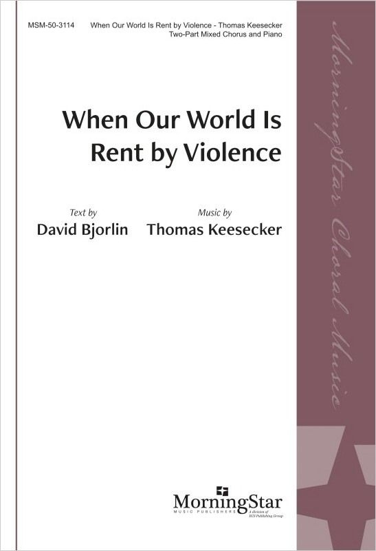 Vorderes Coverbild When Our World Is Rent by Violence