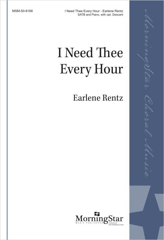 Vorderes Coverbild I Need Thee Every Hour