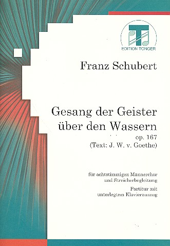 Vorderes Coverbild Gesang der Geister über den Wassern op.167