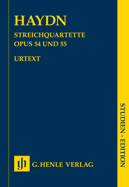 Vorderes Coverbild Streichquartette op.54 und op.55