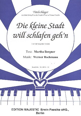 Vorderes Coverbild Ich freue mich, daß wieder Sonntag ist  und  Die kleine Stadt