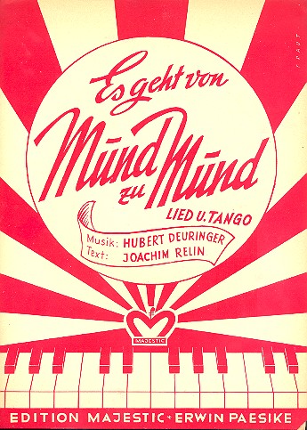 Vorderes Coverbild Es geht von Mund zu Mund