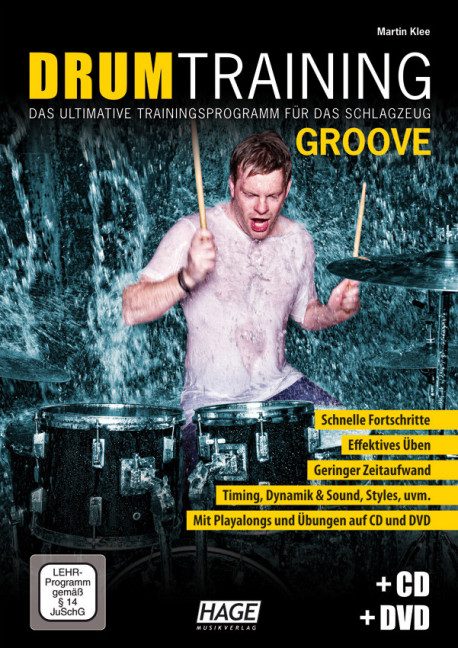 Vorderes Coverbild Drum Training Groove (+CD +DVD)