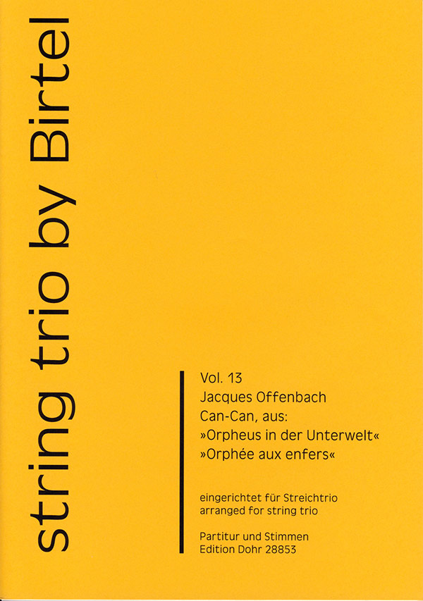 Vorderes Coverbild Can-Can für Violine