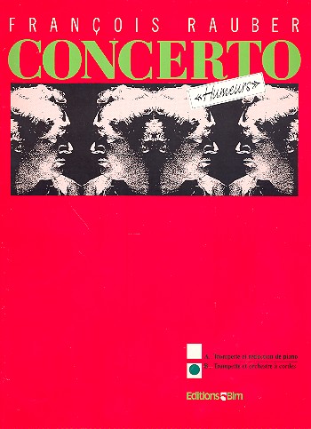 Vorderes Coverbild Concerto Humeurs für Trompete und