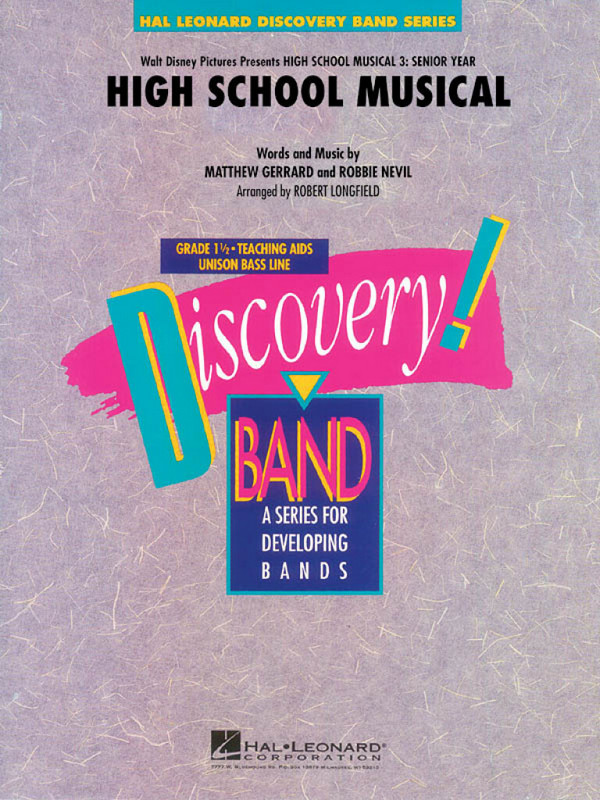 Vorderes Coverbild High School Musical: for concert band