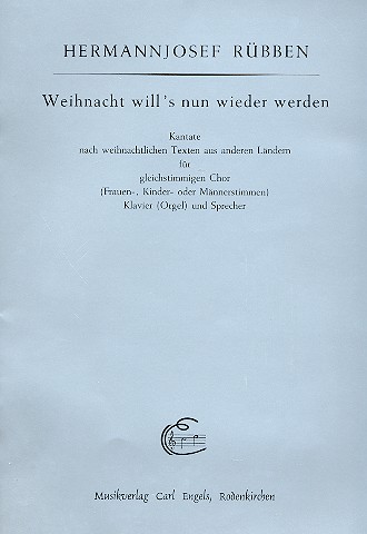 Vorderes Coverbild Weihnacht will's nun wieder werden