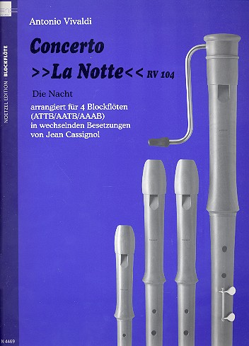 Vorderes Coverbild Concerto - La Notte RV104
