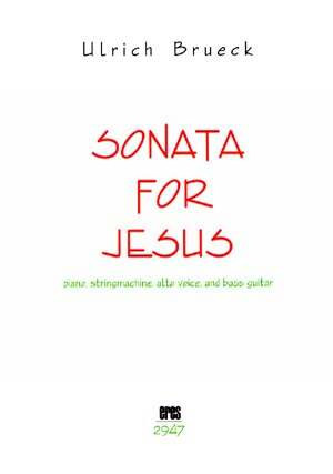 Vorderes Coverbild Sonata for Jesus for alto voice, piano,